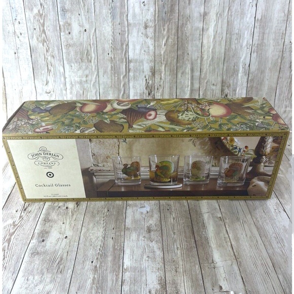 John Derian for Target Cocktail Glasses Set of 4 - Picture 2 of 7
